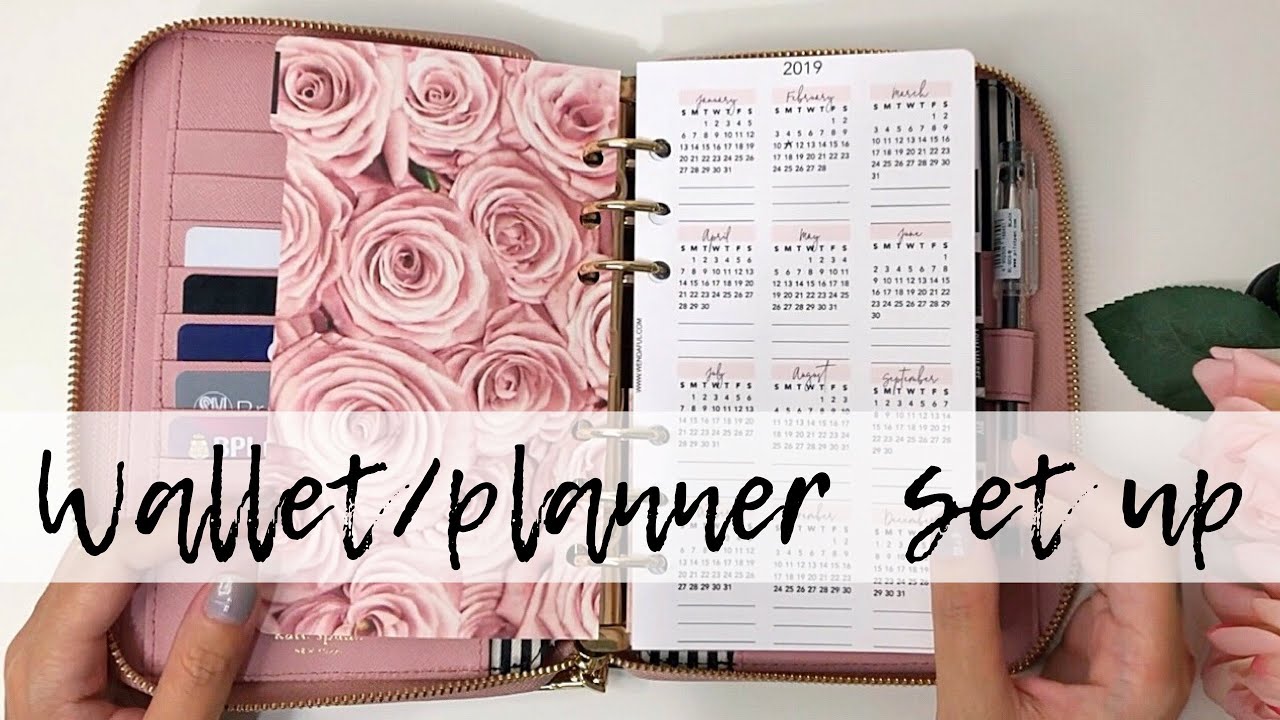 Kate spade set up as a planner/wallet YouTube