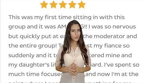 First time in this Virtual Peer-led Grief Support Group and it was AMAZING!