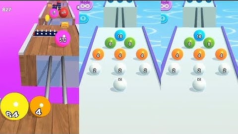 "NOOB vs PRO vs HACKER - Ball Run 2048" on #video #gaming 🎯⚾🏐🏀⚾⚾