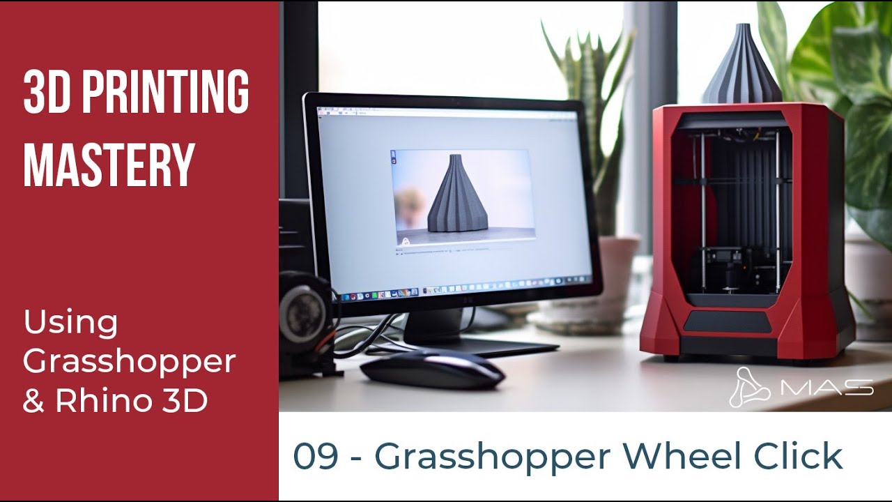 Mouse Wheel Clicker 3D Printing Mastery Series: 09 - Mouse wheel click in Grasshopper - YouTube