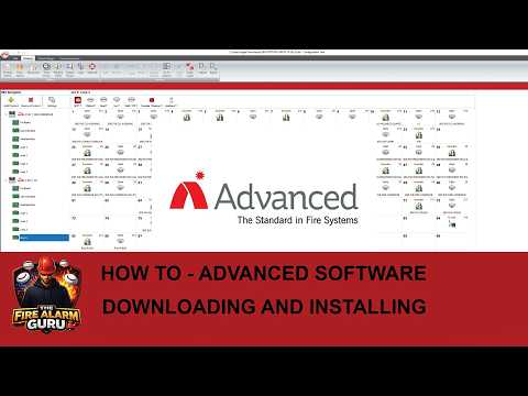How to Install Advanced Fire Alarm Panel Software 2026