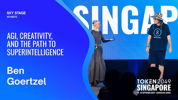Ben Goertzel - AGI, Creativity, and the Path to Superintelligence - TOKEN2049 Singapore 2024