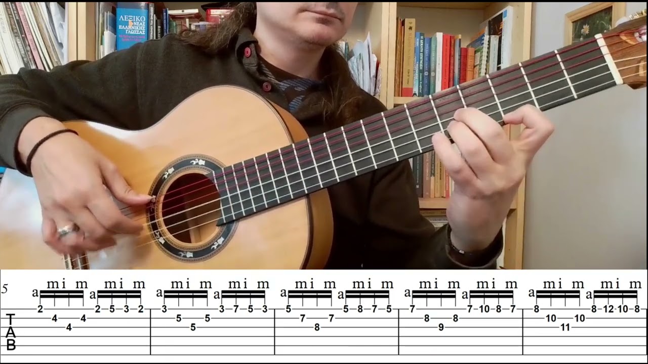 Gerardo Núñez picado exercises tutorial with tabs