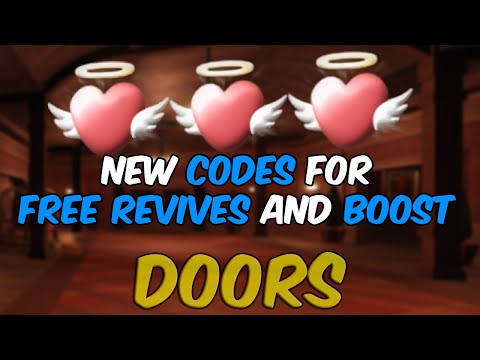 ALL 9 NEW *FREE REVIVE* CODES in DOORS CODES! (Doors Codes) ROBLOX