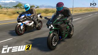 The Crew 2 #57 - Kawasaki Ninja H2 Đọ Sức Cùng BMW S1000RR screenshot 2