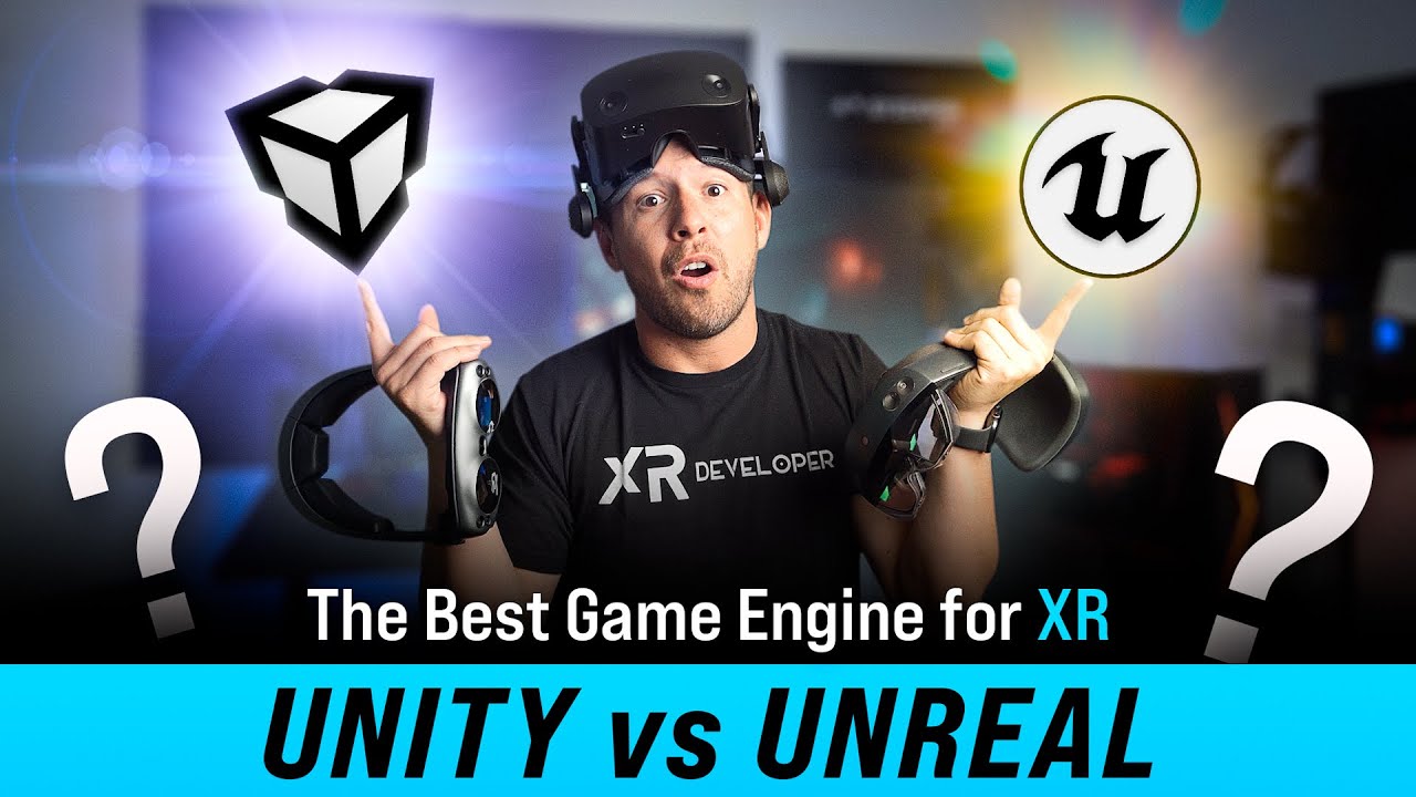 What's The BEST GAME ENGINE For VR AR MR (Unity Vs XR) ! - YouTube