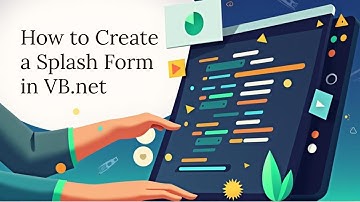 How to Create Splash Form Using VB.net