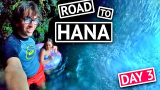 Swimming WATERFALLS on the ROAD TO HANA