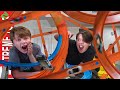 Hot Wheels Loop Mayhem! Ethan Vs Cole Challenge!