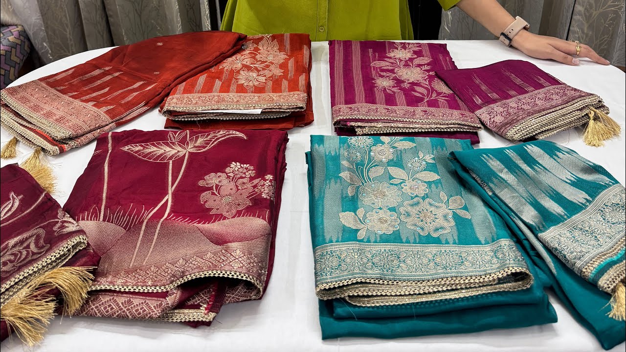 आपकी भारी Demand पर karwa chauth के बनारसी जैकअड ke design आ गए हैं 