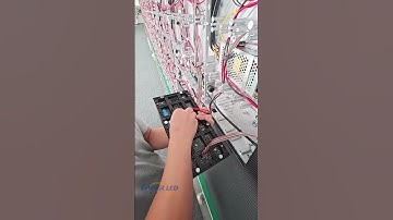 Aging LED screen test EA640F2 LED screen.#ledvideowall #eagerled #leddisplay #ledwall #ledmodule