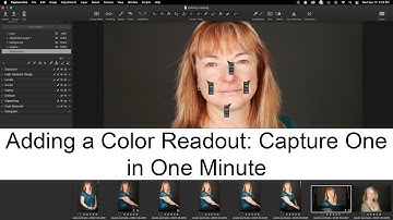 Adding a Color Readout: Capture One in One Minute