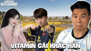 (PUBG) EM HUNGVODICH BĂM CHÁY MÁY KHI ĐƯỢC ANH KHOA GIỚI THIỆU EM GÁI SHIN SHIN