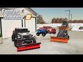STARTING A HUGE SNOW PLOWING BUSINESS! ($500,000 IN TRUCKS) | FARMING SIMULATOR 2019