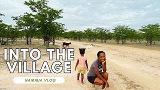 NAMIBIA VILLAGE VISIT! | 2023 TRIP | AMERICAN EXPAT