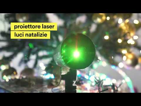 Proiettore Luci Natalizie Mediashopping.Proiettore Laser Luci Natalizie Youtube