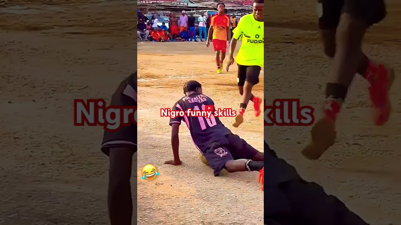 nigro funny skills⚽😄 