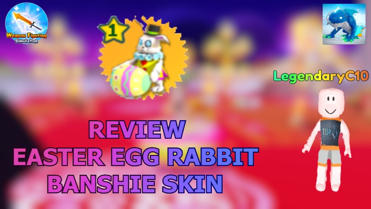 Review Easter Egg Rabbit Weapon Fighting Simulator - YouTube
