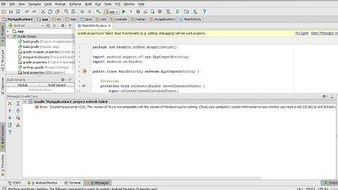 Android Studio Error 216: This version of %1 is not compatible SOLVED