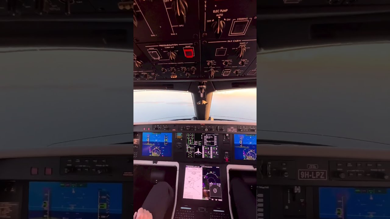 Jumpseat in a Jet « Legacy 500 » 😍✈️ LFTH-LFMD me📆:2022 @AEROSKY. 