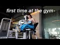 Going to the gym for the first timethis was so scary  ep 2