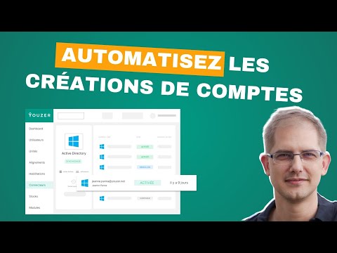 La création simplifiée des comptes Active Directory