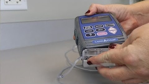 IV Medication Administration: Using a CADD Pump
