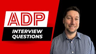 ADP Interview Questions with Answer Examples