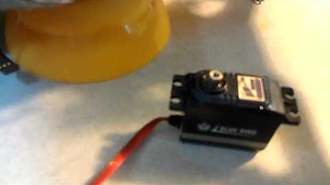 VIDEO FOR HOBBYKING BLUE BIRD 621DMG SERVO PROBLEM
