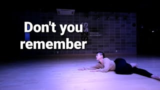 Don't you remember - Adele | choreography by Jeeyeon Song | lyrical jazz