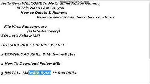 www.Xvidvideocodecs.com Virus Removal Guide