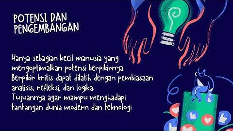 MATERI INFORMATIKA, BAB 4 (Berfikir Kritis Dan Dampak Sosial Informatika Dalam Kehidupan) 