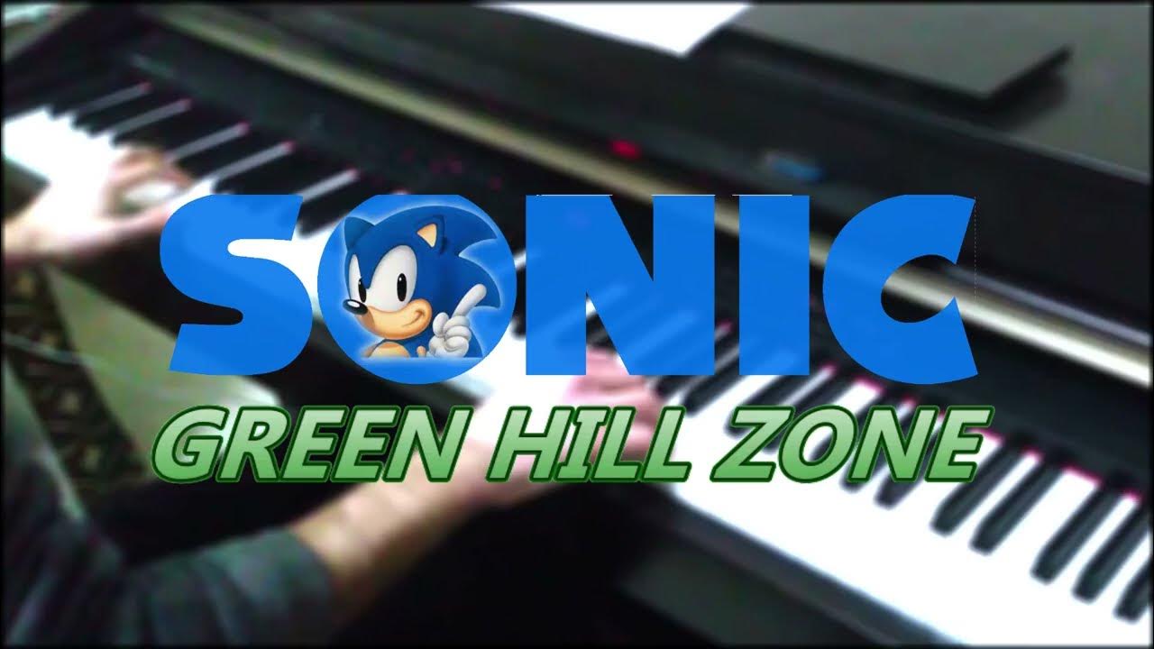 Sonic the Hedgehog - Green Hill Zone (Piano Cover) - KidzTube