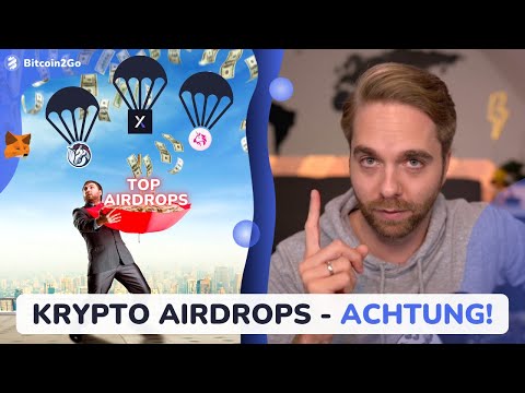 KRYPTO GESCHENKT? - TOP Airdrops und wichtige Tipps! (ACHTUNG!)