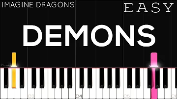 Imagine Dragons - Demons | EASY Piano Tutorial