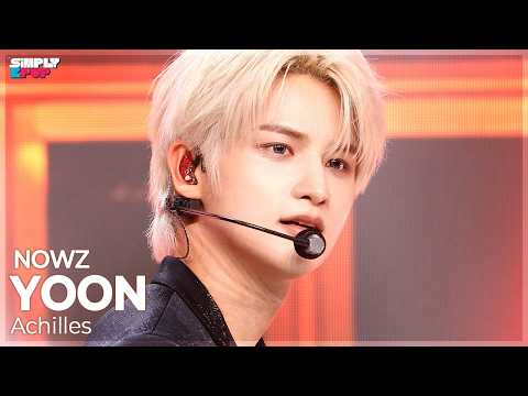 [플리캠 4K] NOWZ <strong>YOON</strong> ‘Achilles’ (나우즈 윤 직캠) | Simply K-Pop EP.19 260814