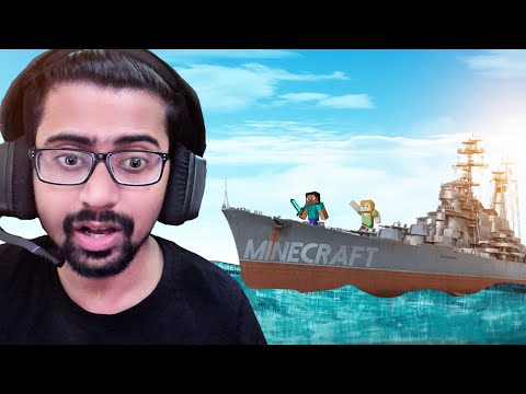 I MADE BATTLESHIP IN MINECRAFT🤯 | SOLITARYCRAFT SEASON 3