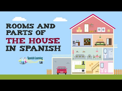 Rooms of the house vocabulary