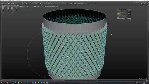 How to quickly make a corrugation in Autodesk Maya