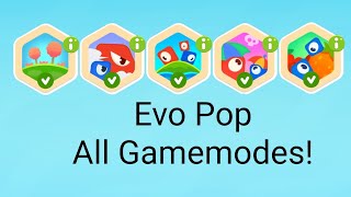 Evo Pop - All Game Modes!