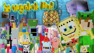 Minecraft Spongebob Mod Showcase! (MOBS, VOICE LINES, ITEMS, & MORE) Best Minecraft Mod Showcase! screenshot 5