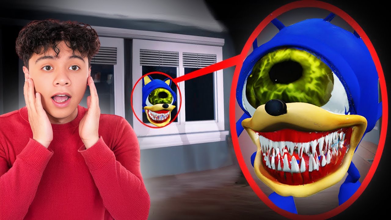 Si ves a SHIN SONIC DE UN OJO fuera de tu casa, HUYE RÁPIDO!