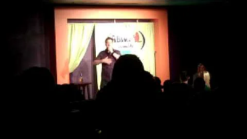 Comedian Brendan McKeigan yells at a heckler like ...
