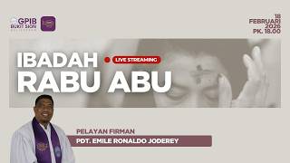 [LIVE] IBADAH RABU ABU, 18 FEBRUARI 2026