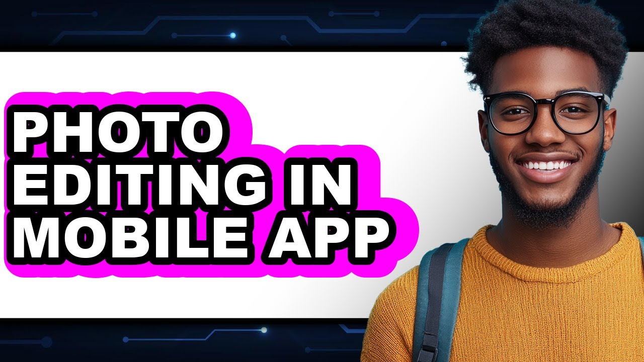 How to Photo Editing in Mobile App (only Way)