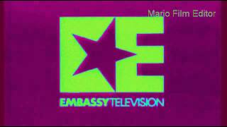 Deformed logo : embassy television Logo 1987