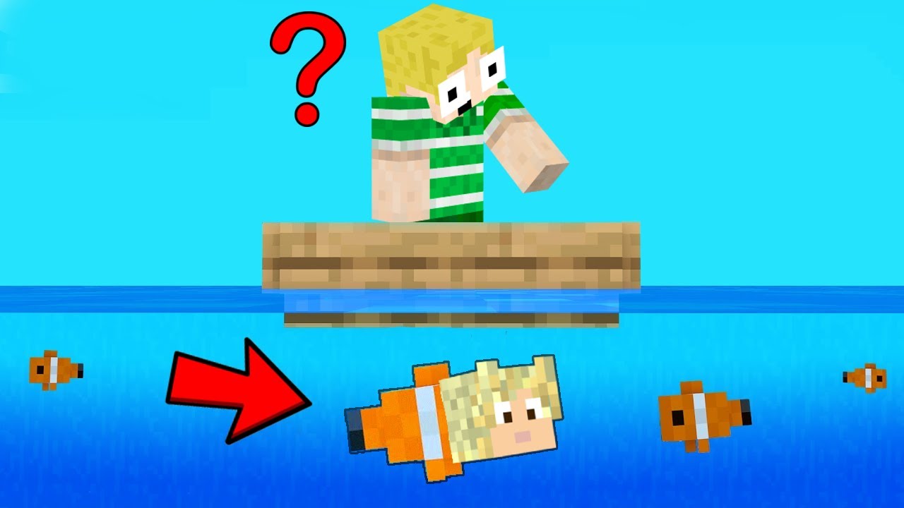 Snyder Emil Som FISK i Minecraft!!