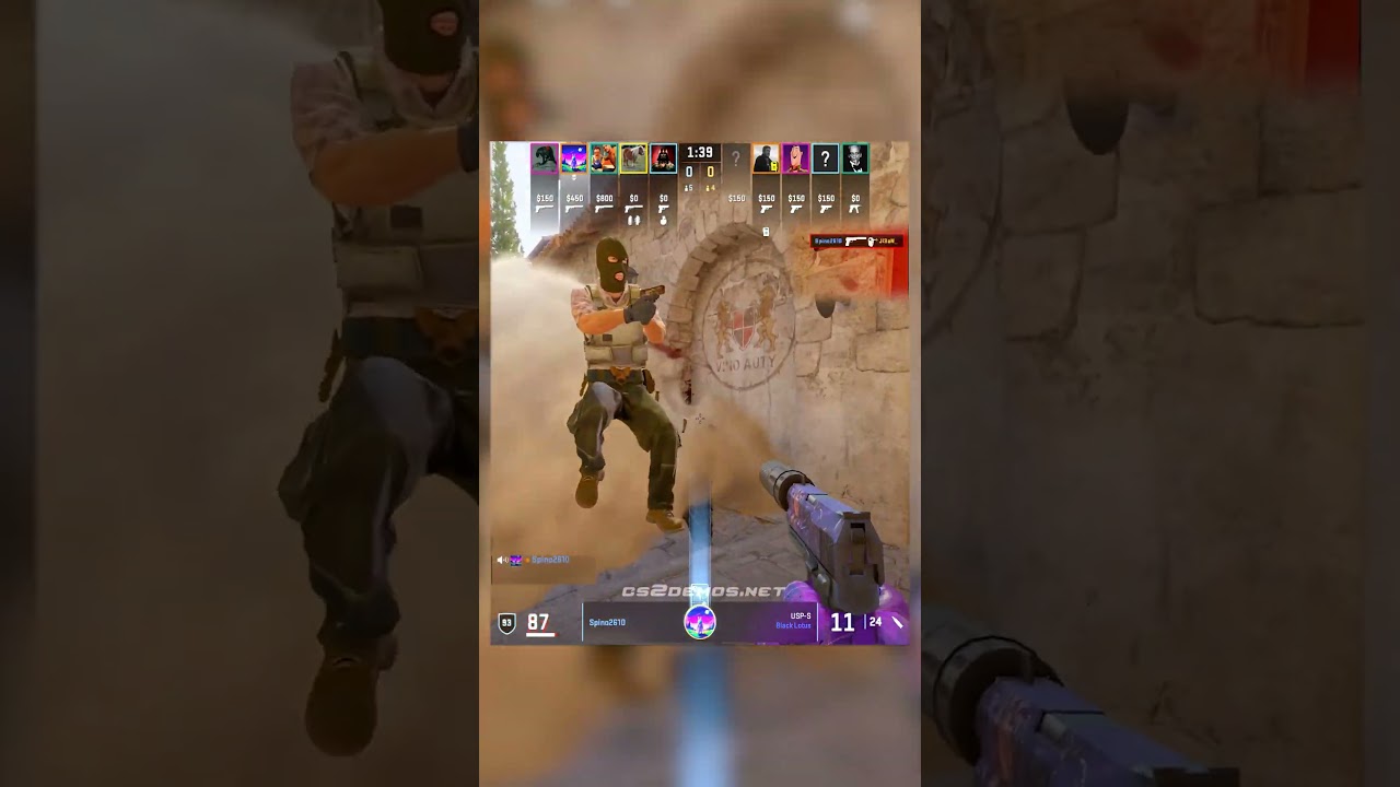 раздал на низкой сенсе c usp (cs2) (5 hs) 