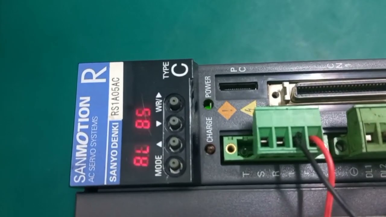 REPAIR SANYO DENKI SANMOTION AC SERVO AMPLIFIER RS1A05AC | INGRESS MALAYSIA