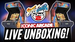 Iconic Arcade Street Fighter Alpha 2 XT Live Unboxing!